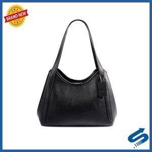 Vegan Leather Hobo Bag Stylish Shoulder Purse Medium Tote Minimal Chic